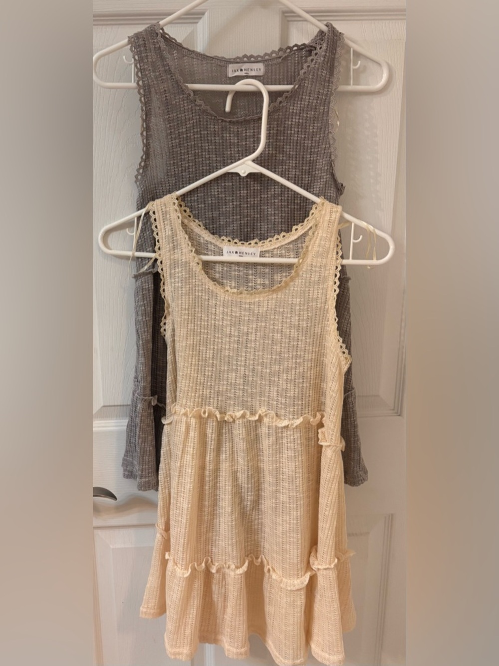 Jax & Henley Lace Tunic/ Tank Tops